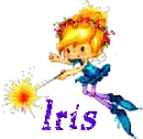 Fairy with Wand - Iris