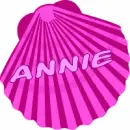 Fushia Shell - Annie