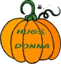 Halloween Pumpkin Hugs - Donna