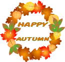 Autumn Wreath - Happy Autumn