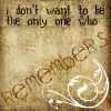 i don't want to be..