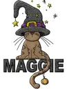 Halloween Cat Maggie