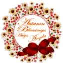 Autumn Blessings Wreath - Angela