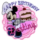 Happy Birthday,Destiny