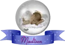 madison angel globe
