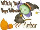 Amber witching you a happy halloween