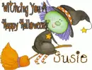 Susie witching you a happy halloween