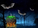 Halloween cauldron