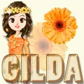 Gilda ... orange girl avatar