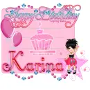 Happy Birthday, Karina