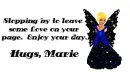 Leaving some love Marie