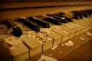 broken piano