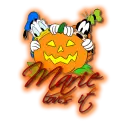 Marie Loves It ~ Donald Goofy halloween