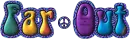 far out trippy animated peace sign