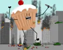 watch out of the cupcake!