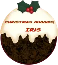 Christmas Cookie - Huggies, Iris