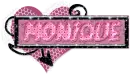 Monique pink blinkie