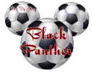 MICKEY HEAD WITH BLACK PANTHER
