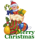 MERRY CHRISTMAS/STOCKING