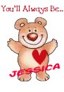 Teddy Bear with Heart - Jessica