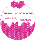Christmas Pink Ornament - Pinkalicious Hugs, Cindi