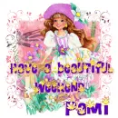 Have a beautiful weekend..Pami
