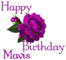 Mavis Happy Birthday