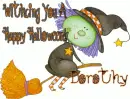 witching you a happy halloween, Dorothy