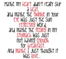 maybe