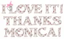 i love it thank you monica