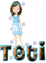 Toti ... blue girl
