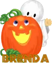 LITTLE GHOST WITH THE NAME BRENDA