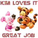 kim loves it great job