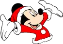 MICKEY AS SANTA