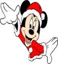 MINNIE AS SANTA
