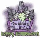 HAPPY HALLOWEEN Witch Is IN