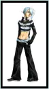 Anime girl emo