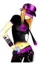 emo anime girl