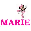 marie, with minnie mouse dancing ballet