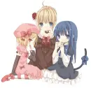 Beatrice, Bernkastel, and Lamdadelta