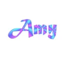 Amy blue & pink
