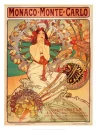 Monaco, Monte-Carlo by Alphonse Mucha