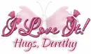 DOROTHY Love It Butterflies