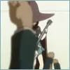 Yuki Nagato playing guitar