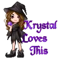 Krystal loves this
