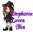 Stephanie loves this
