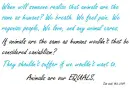 We are equal.