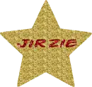 Gold Glitter Star - Jirzie