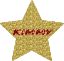 Gold Glitter Star - Kimmy