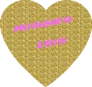 Gold Glitter Heart - Huggies, Iris